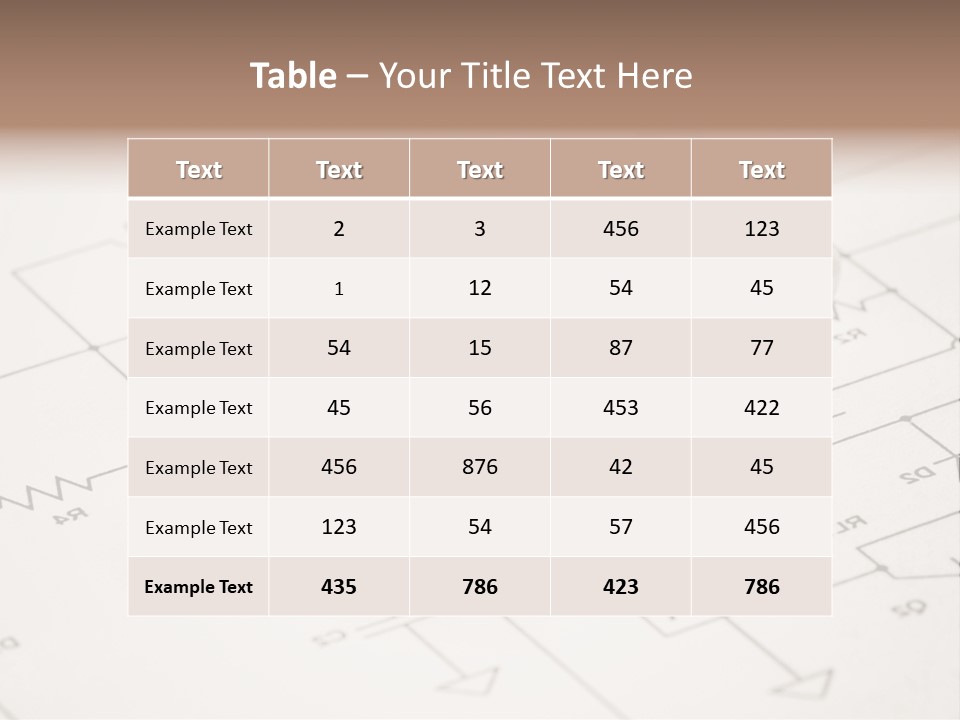 Microchip Electronic Project PowerPoint Template