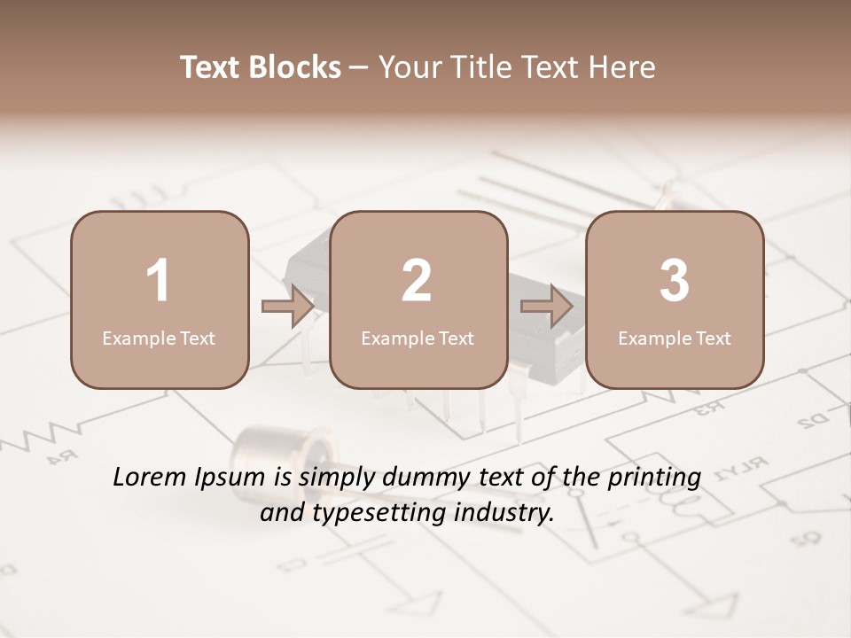 Microchip Electronic Project PowerPoint Template