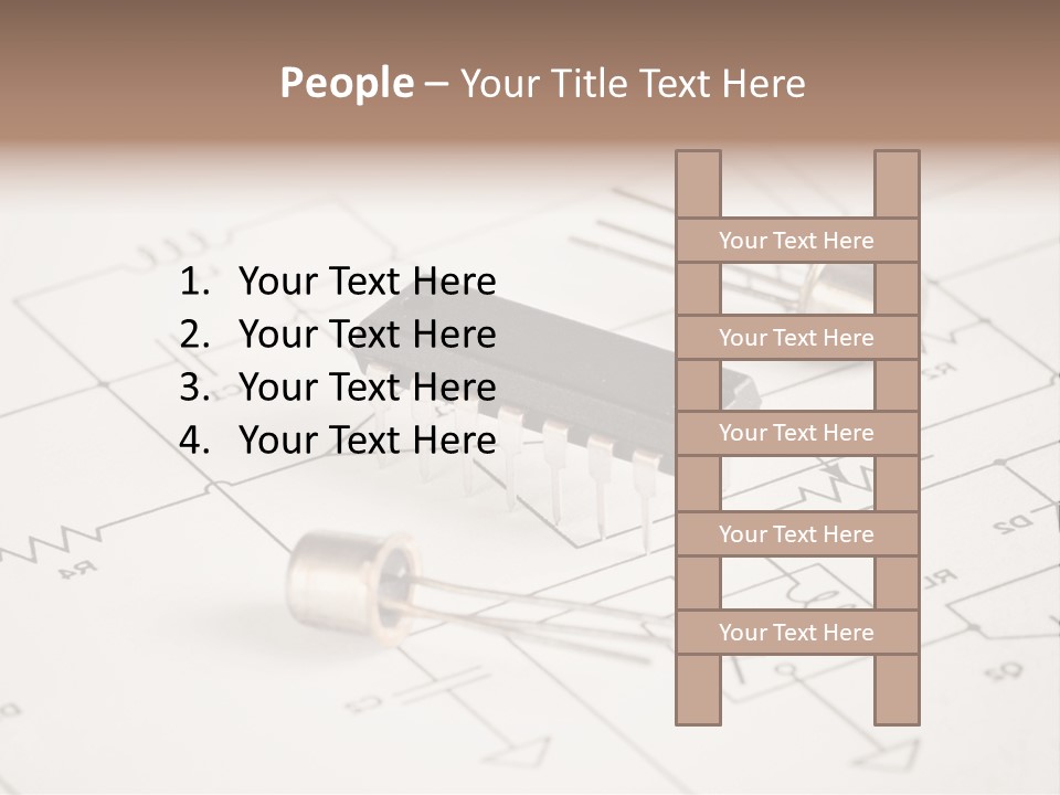 Microchip Electronic Project PowerPoint Template