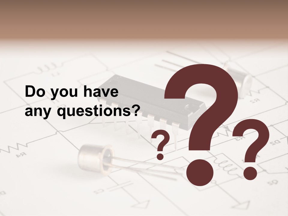 Microchip Electronic Project PowerPoint Template