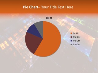 Scientific Grid Business PowerPoint Template