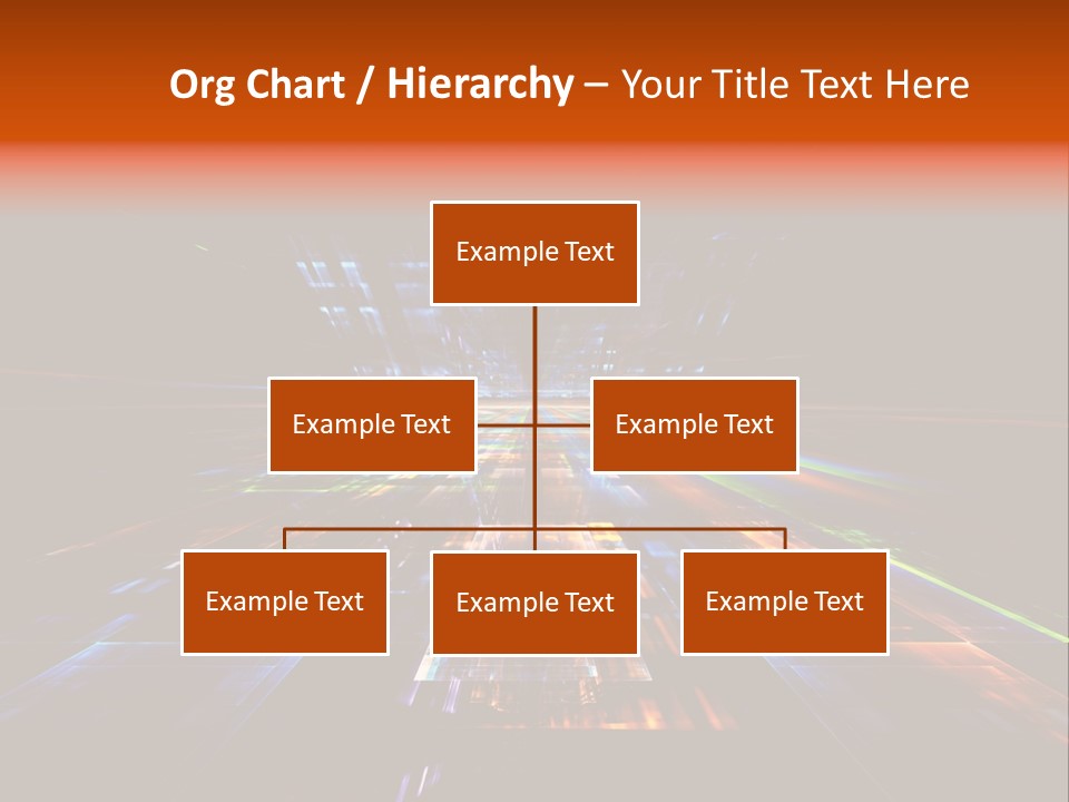 Futuristic Infinity Illustration PowerPoint Template