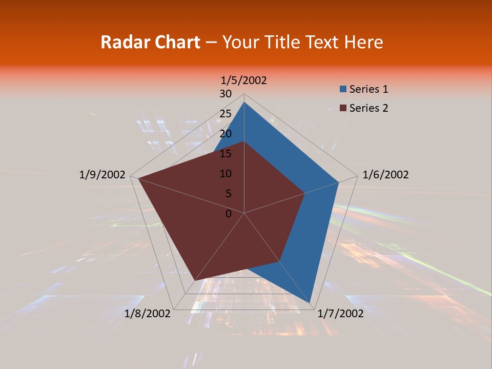 Futuristic Infinity Illustration PowerPoint Template