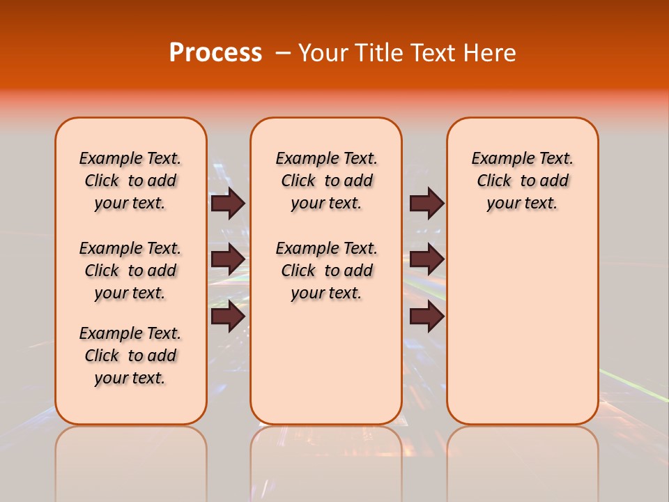 Futuristic Infinity Illustration PowerPoint Template