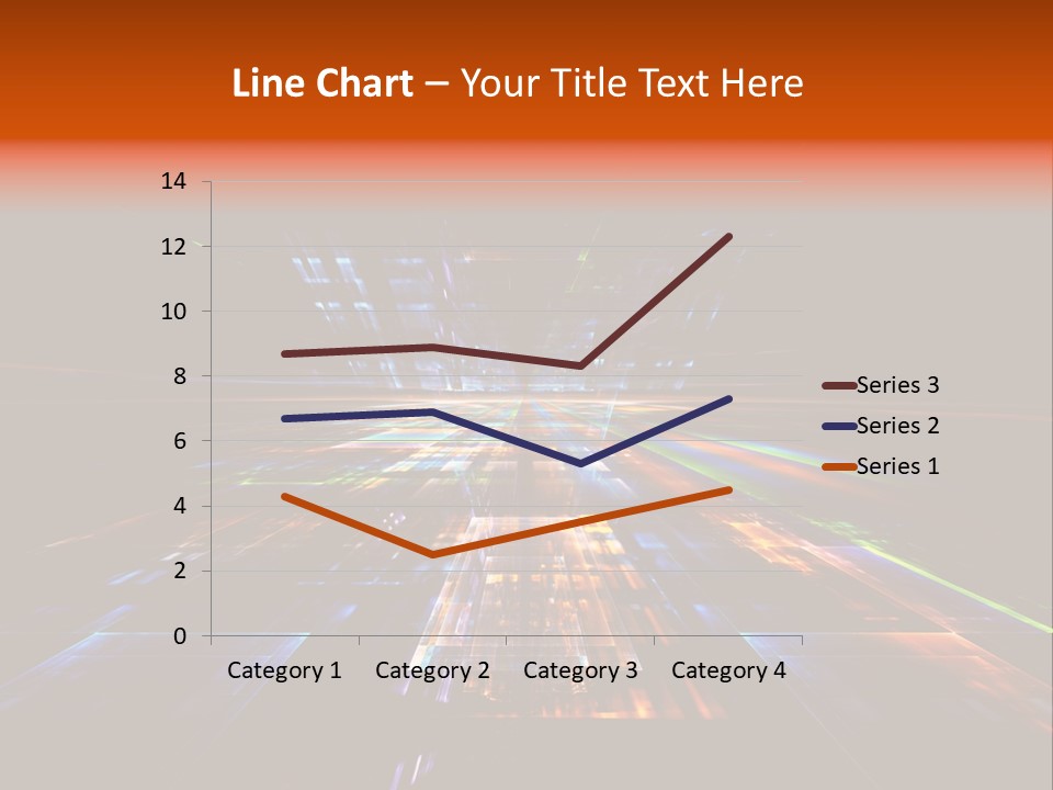 Futuristic Infinity Illustration PowerPoint Template