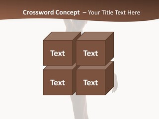 Theatrical Girl Sensuality PowerPoint Template