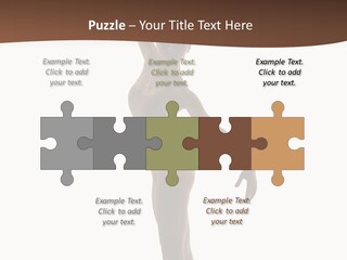 Theatrical Girl Sensuality PowerPoint Template