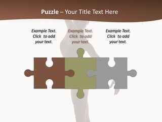 Theatrical Girl Sensuality PowerPoint Template