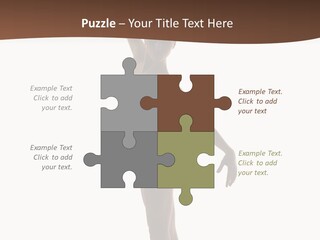 Theatrical Girl Sensuality PowerPoint Template