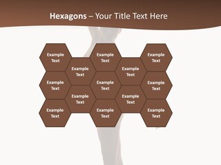 Theatrical Girl Sensuality PowerPoint Template