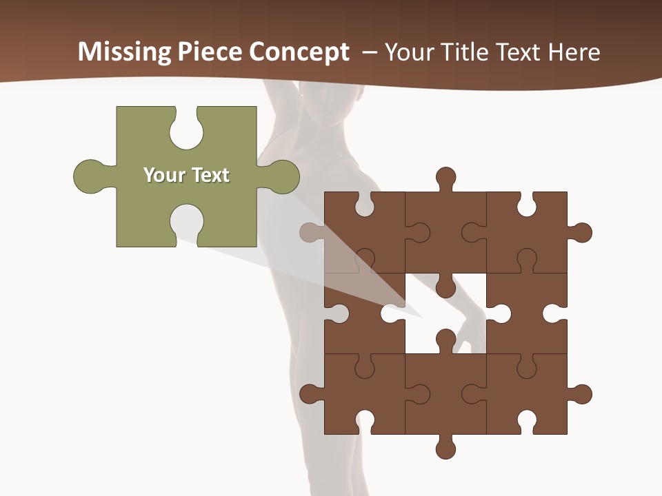 Theatrical Girl Sensuality PowerPoint Template