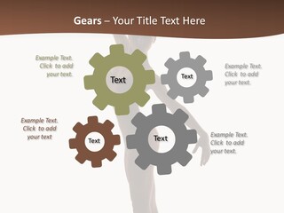 Theatrical Girl Sensuality PowerPoint Template