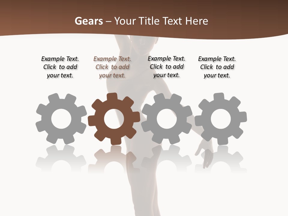 Theatrical Girl Sensuality PowerPoint Template