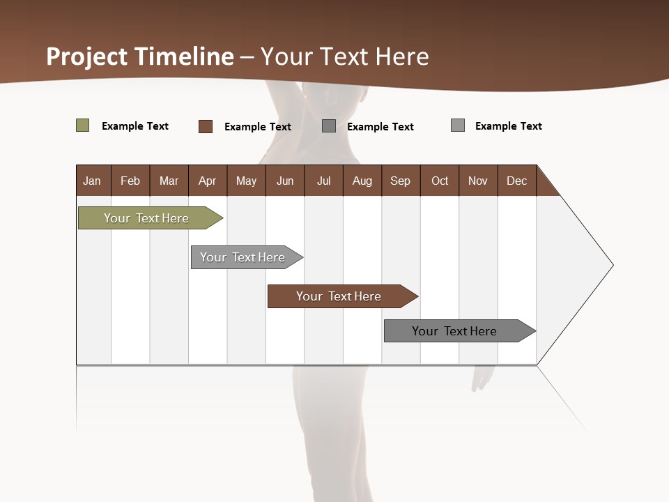 Theatrical Girl Sensuality PowerPoint Template