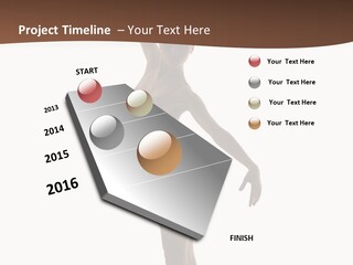 Theatrical Girl Sensuality PowerPoint Template