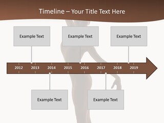 Theatrical Girl Sensuality PowerPoint Template