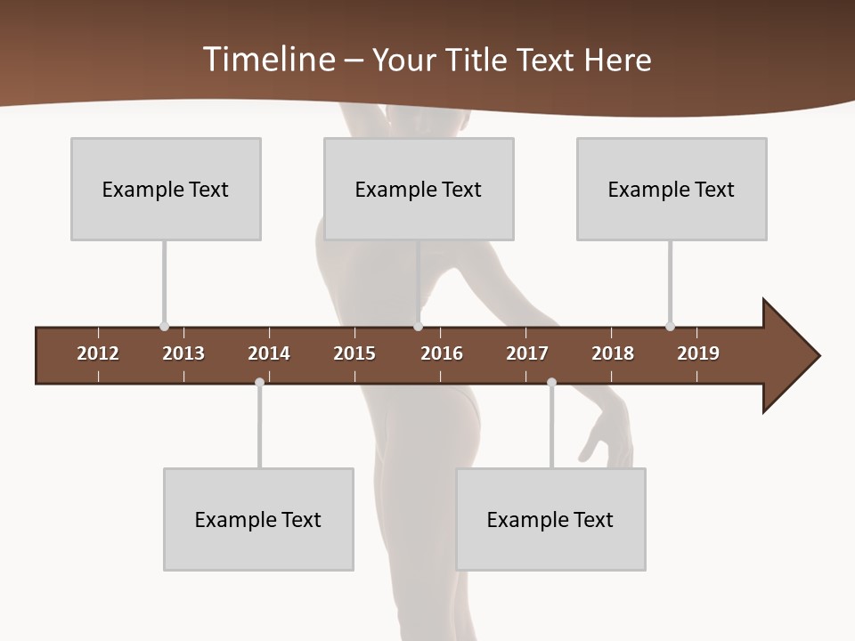 Theatrical Girl Sensuality PowerPoint Template