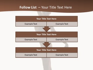 Theatrical Girl Sensuality PowerPoint Template