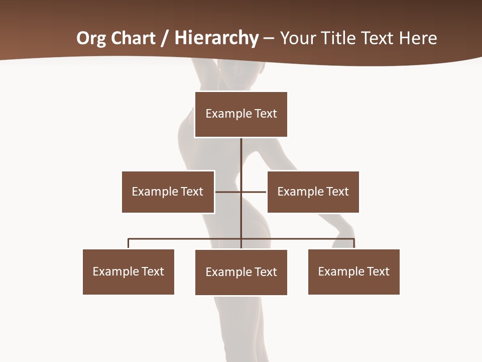 Theatrical Girl Sensuality PowerPoint Template