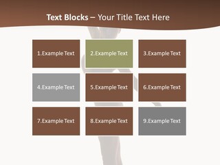 Theatrical Girl Sensuality PowerPoint Template