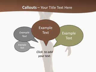 Theatrical Girl Sensuality PowerPoint Template