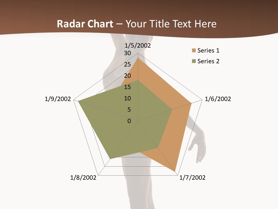 Theatrical Girl Sensuality PowerPoint Template