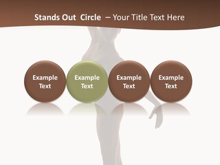 Theatrical Girl Sensuality PowerPoint Template