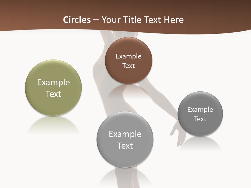 Theatrical Girl Sensuality PowerPoint Template