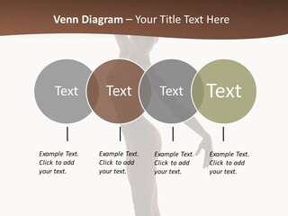 Theatrical Girl Sensuality PowerPoint Template