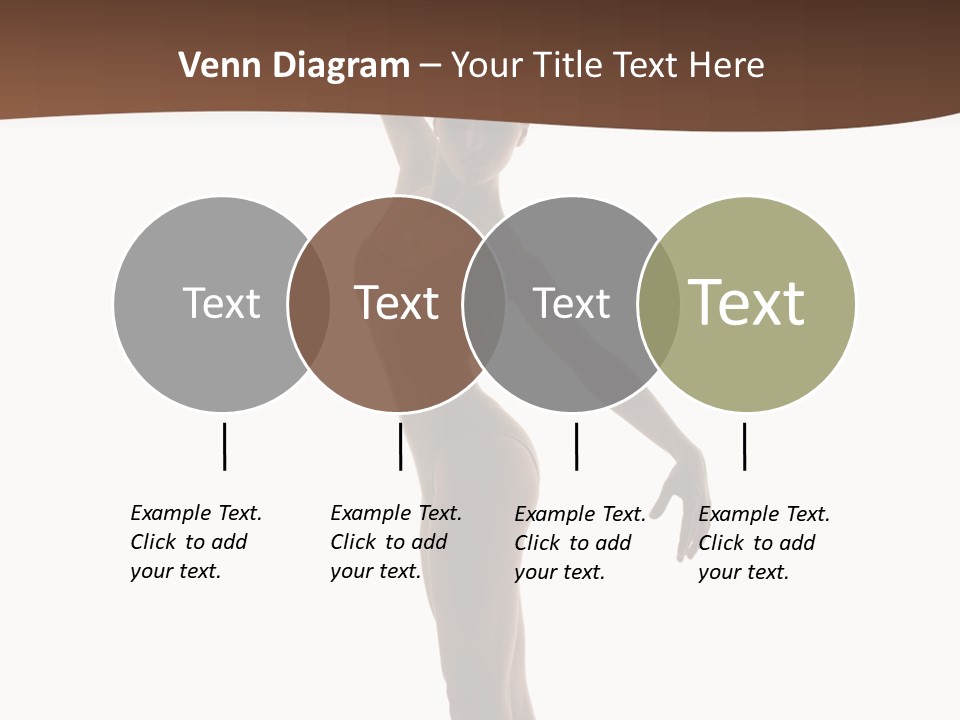 Theatrical Girl Sensuality PowerPoint Template