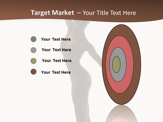 Theatrical Girl Sensuality PowerPoint Template