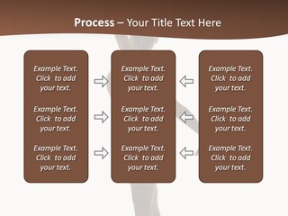 Theatrical Girl Sensuality PowerPoint Template