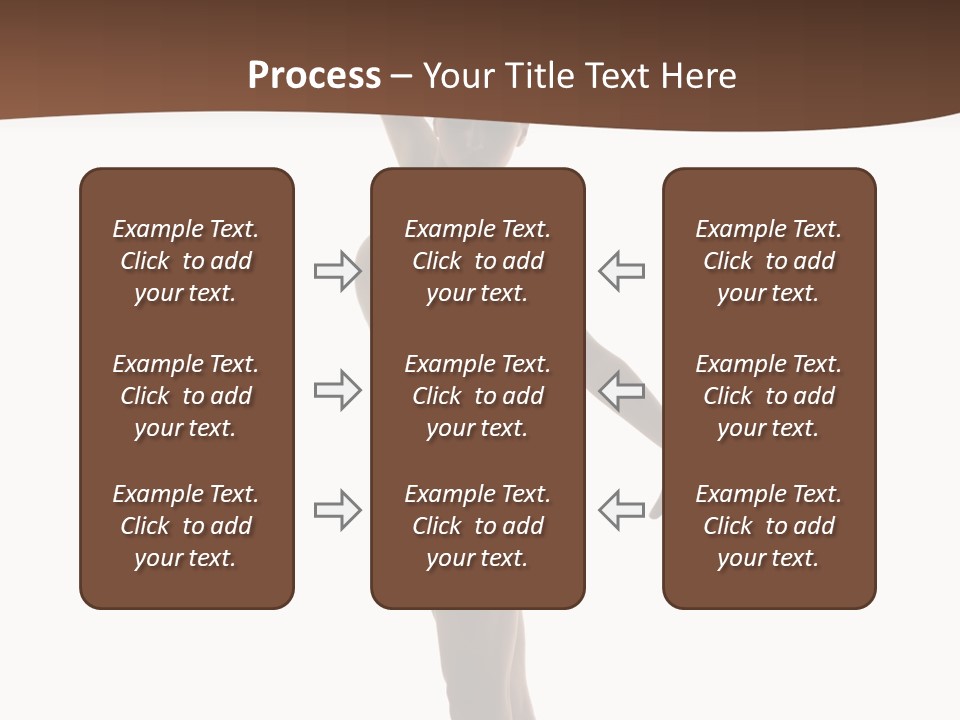 Theatrical Girl Sensuality PowerPoint Template