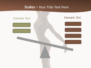 Theatrical Girl Sensuality PowerPoint Template