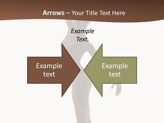 Theatrical Girl Sensuality PowerPoint Template