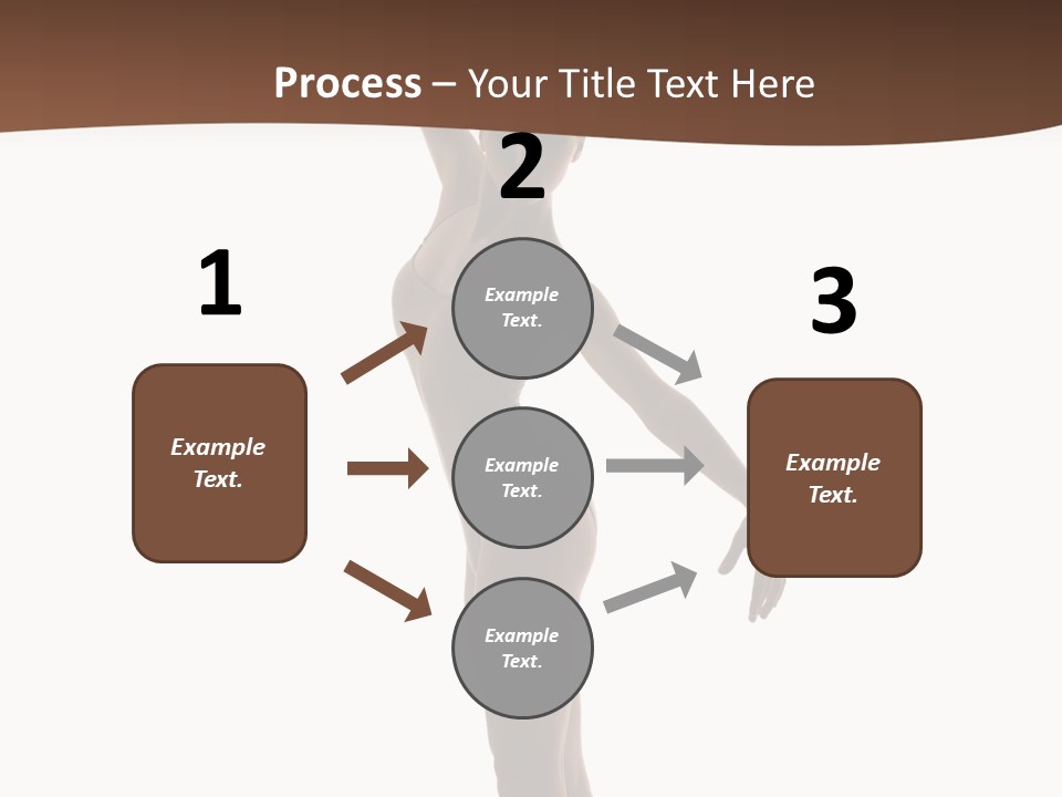 Theatrical Girl Sensuality PowerPoint Template