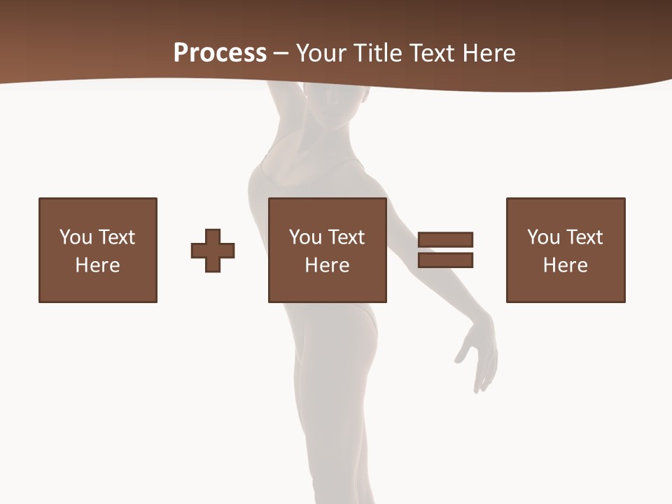 Theatrical Girl Sensuality PowerPoint Template