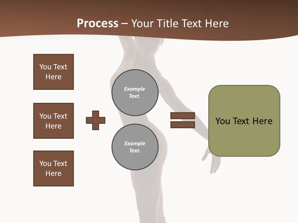 Theatrical Girl Sensuality PowerPoint Template