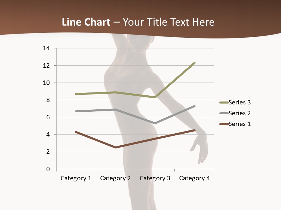 Theatrical Girl Sensuality PowerPoint Template