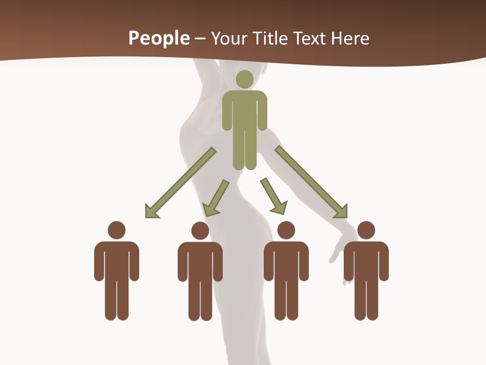 Theatrical Girl Sensuality PowerPoint Template