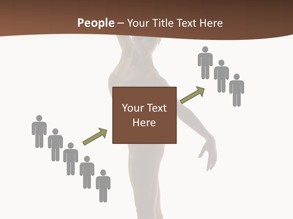 Theatrical Girl Sensuality PowerPoint Template