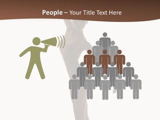 Theatrical Girl Sensuality PowerPoint Template