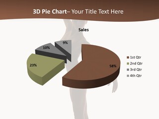 Theatrical Girl Sensuality PowerPoint Template