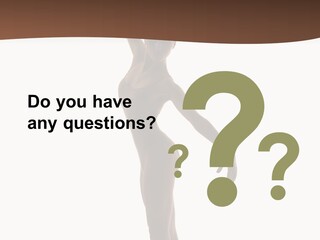 Theatrical Girl Sensuality PowerPoint Template