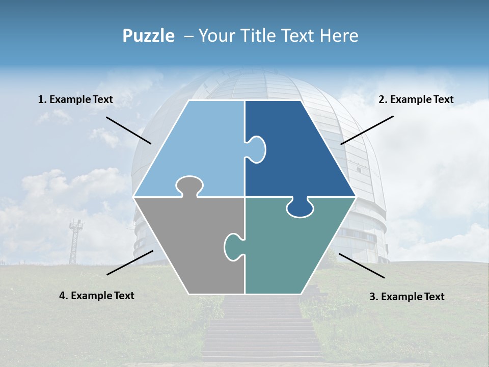 Land National Landscape PowerPoint Template