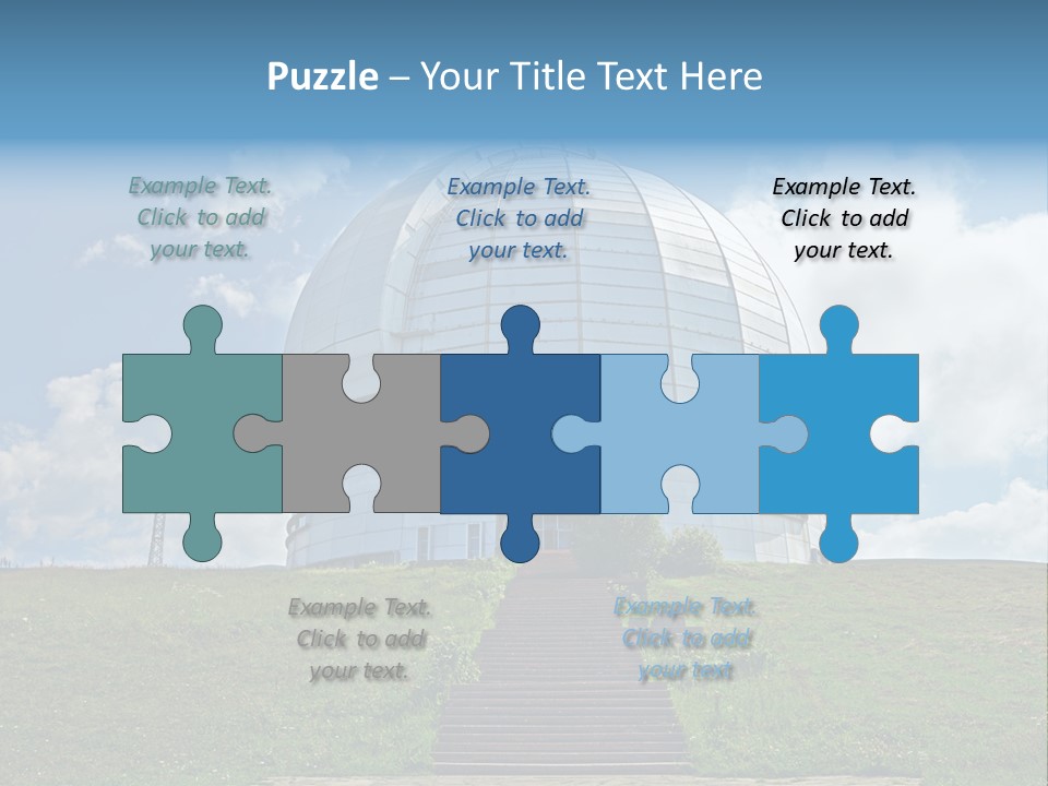 Land National Landscape PowerPoint Template