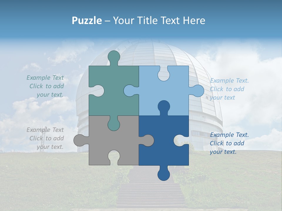 Land National Landscape PowerPoint Template