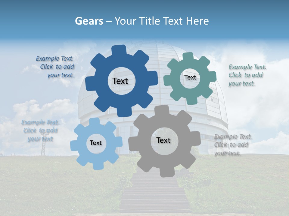 Land National Landscape PowerPoint Template