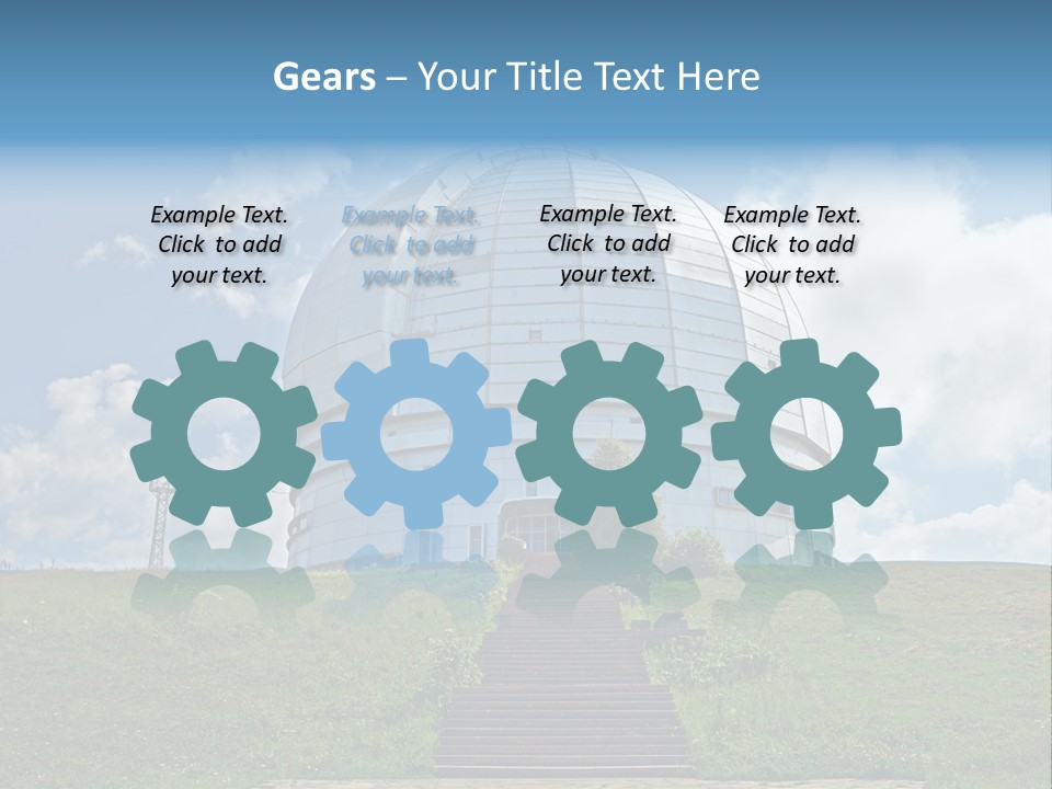 Land National Landscape PowerPoint Template