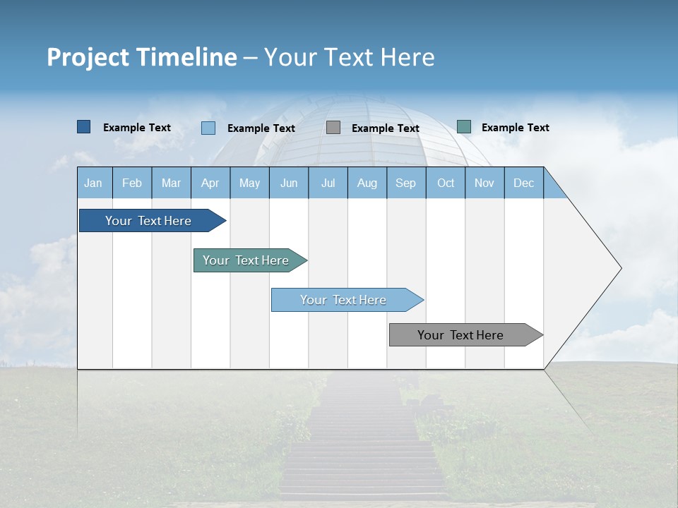 Land National Landscape PowerPoint Template